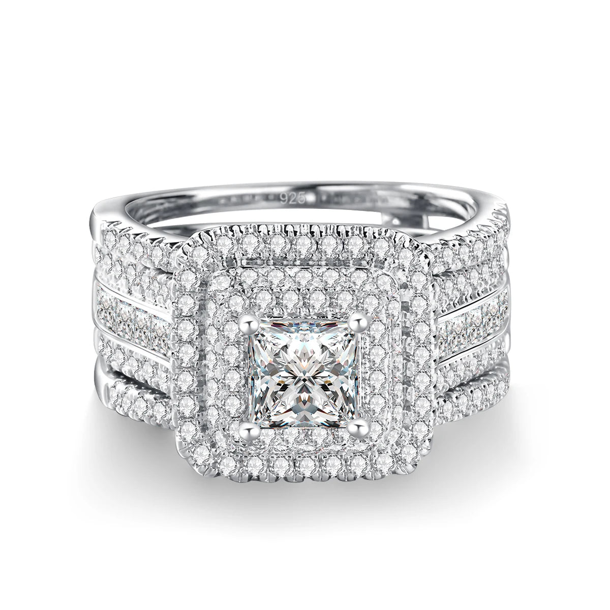 Moissanite Rings Jewelry for Women