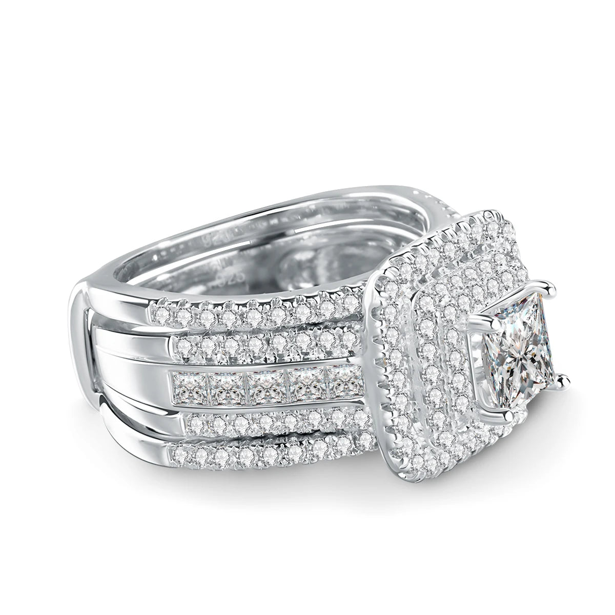 Moissanite Rings Jewelry for Women
