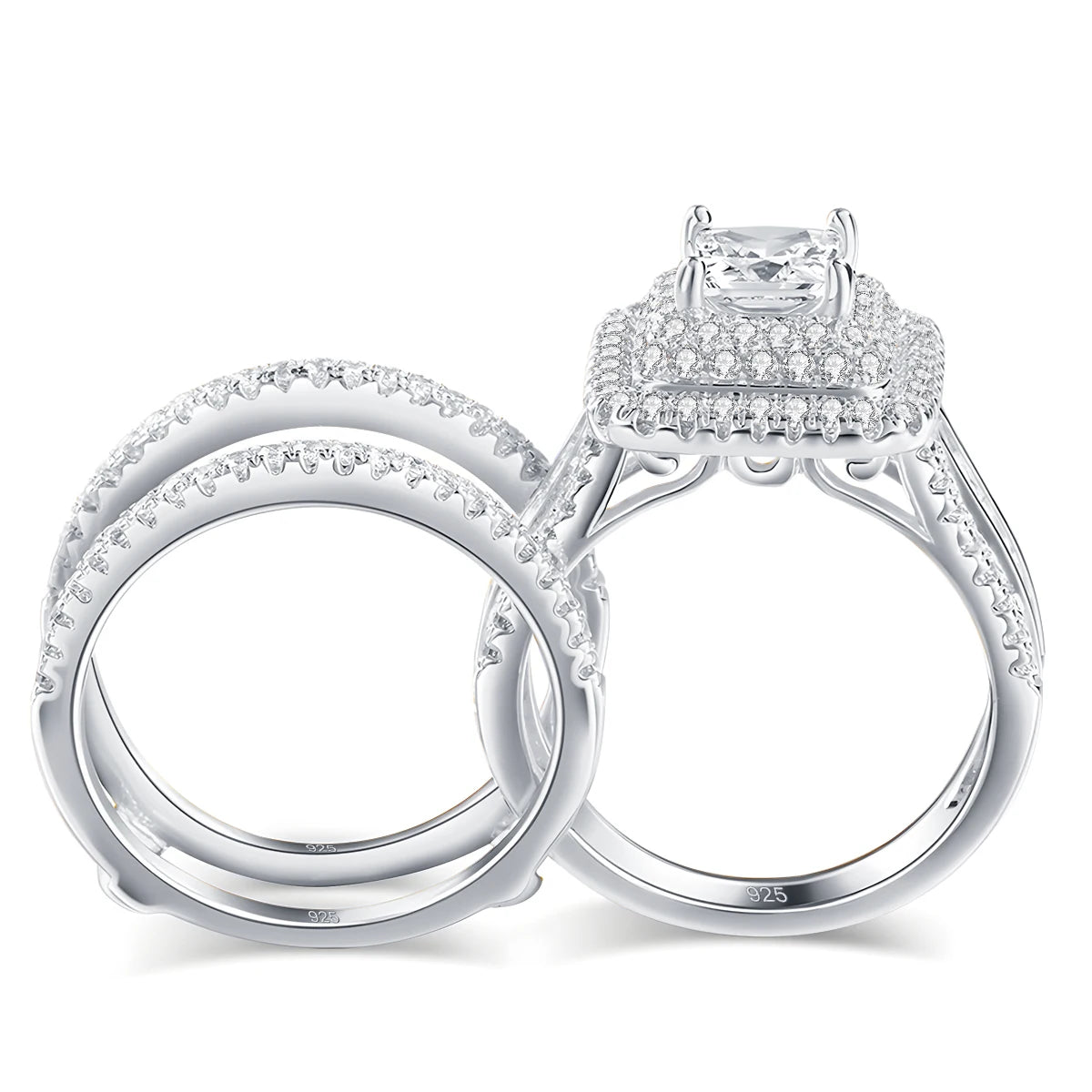 Moissanite Rings Jewelry for Women