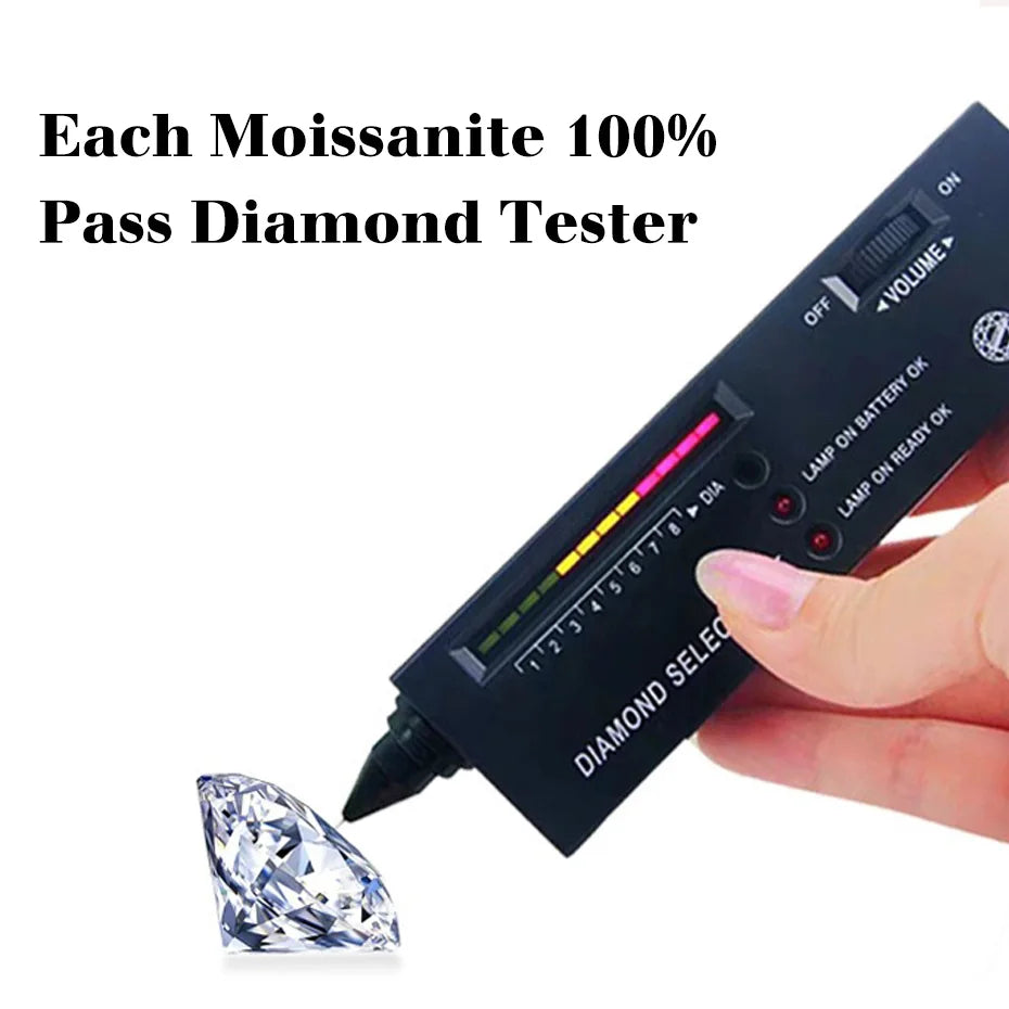 Moissanite Rings Jewelry for Women