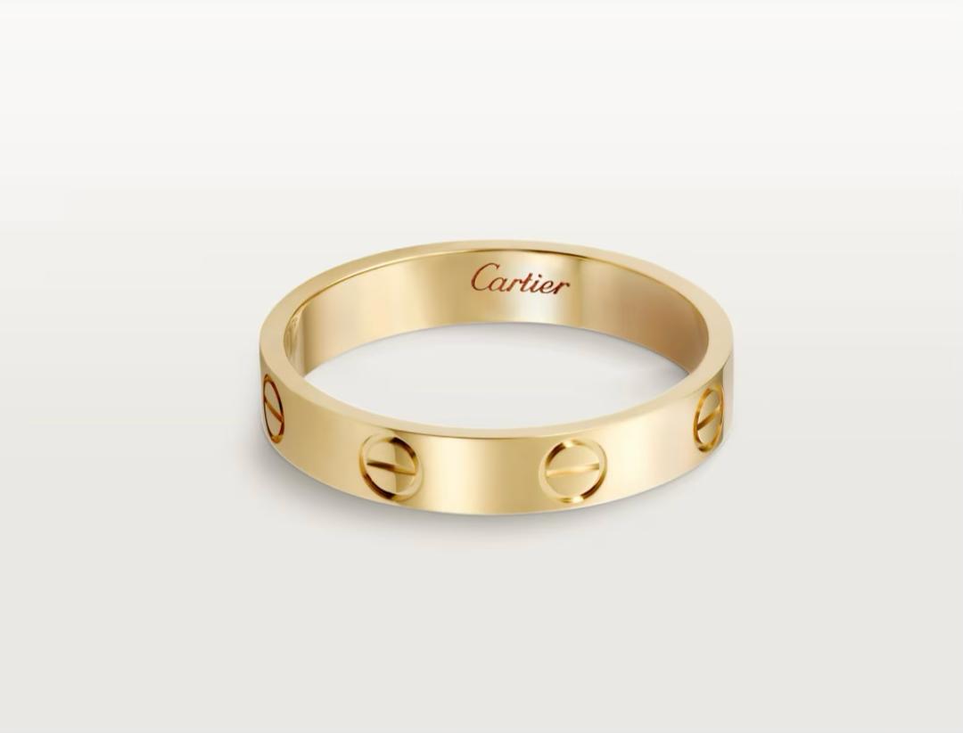 Copy Cartier Love Wedding Band White