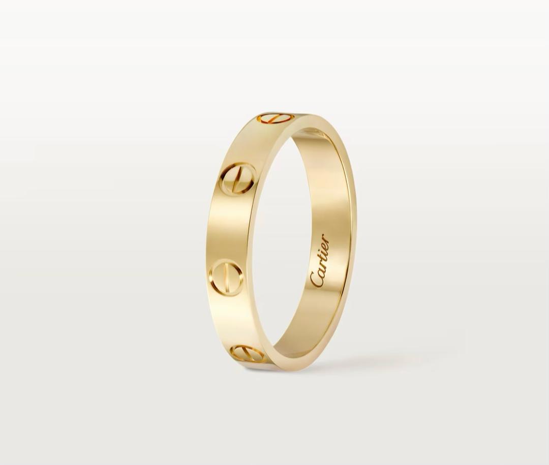 Copy Cartier Love Wedding Band White