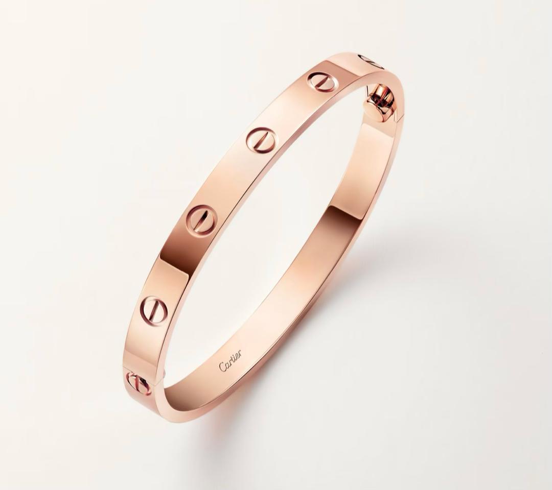 New Cartier Love Bracelet-Brushed Finish