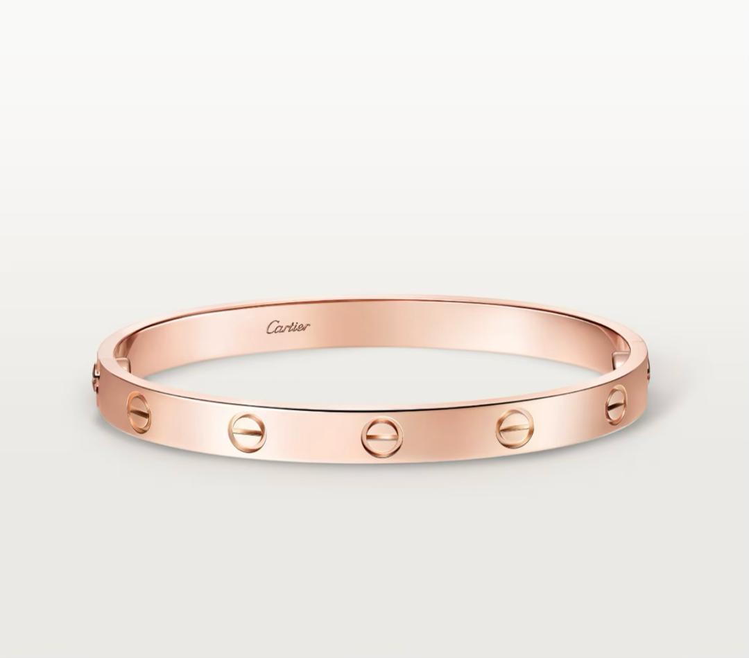 New Cartier Love Bracelet-Brushed Finish